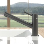 Dřezová baterie Villeroy & Boch Como Window, 92570005, antracit 92570005