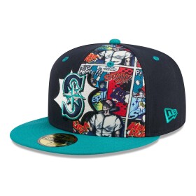 New Era Pánská kšiltovka Seattle Mariners MLB 2025 Players' Weekend Authentic 59FIFTY Fitted Velikost: 7 1/4