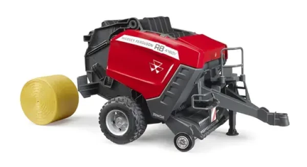BRUDER Lis na kulaté balíky Massey Ferguson RB 4180