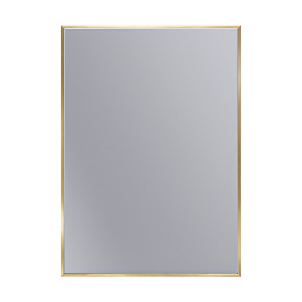 Erga Rectangle, obdélníkové zrcadlo 50x70 cm, zlatý rám, ERG-V01-RECTAGLE-5070-GD