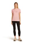 Dámské merino tričko s krátkým rukávem ICEBREAKER Wmns 150 Tech Lite SS Tee Sunrise Sumit, Blush velikost: M