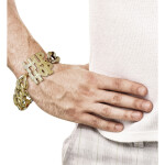 Náramek Zlatý hiphopový