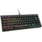 Ducky Tinker 65 Cherry MX-Blue černá / herní klávesnice / podsvícená / mechanická / drátová USB-C / DE (PKTI2367IST-CCDEPDOECLAAW1)