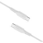 Fixed FIXDLS-CC2-WH 2× USB-C 60W, datový, 2m, bílý