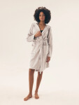 Dámský župan 42877 Brid grey - HENDERSON šedá XL/XXL