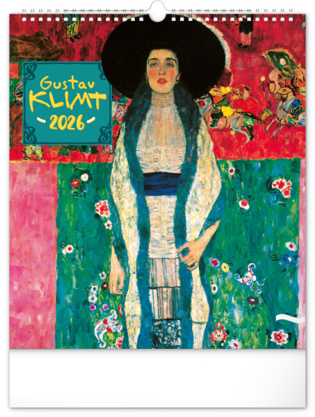 Nástěnný kalendář 2026 NOTIQUE - Gustav Klimt, 30 x 34 cm