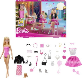 Barbie módní adventní kalendář 2025 - Mattel Barbie