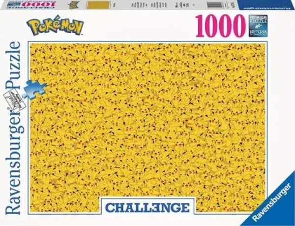 Ravensburger Challenge Pokémon Pikachu 1000 dílků