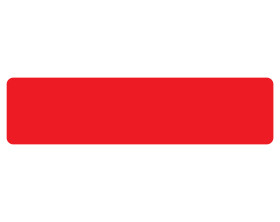 Djois podlahové samolepicí značení - pruh, 20 x 5 cm, červený, 10 ks