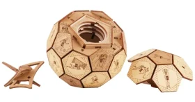 EscapeWelt Dřevěný hlavolam Quest Ball