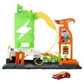Mattel Hot Wheels City Super nabíjecí stanice