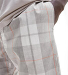 Pánské kraťasy na spaní XL šedobílá model 17374022 - Calvin Klein