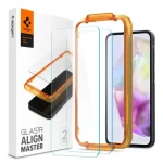 Spigen Glass tR AlignMaster 2 Pack ochranné sklo pro Samsung Galaxy A35 2ks (AGL07772)