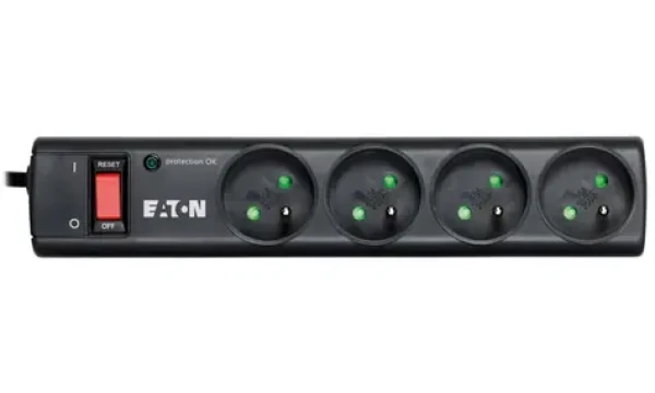 EATON Protection Strip PS4F / přepěťová ochrana / 4 zásuvky (PS4F)
