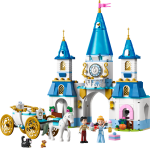 LEGO LEGO® ǀ Disney 43275 Popelčin zámek a kočár s koňmi