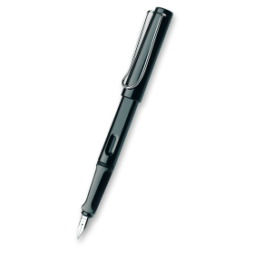 Plnicí pero Lamy Safari Shiny Black - hrot F