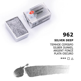 Nevskaya Palitra White Nights akvarelová barva 2,5 ml Silver deep