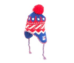 Reebok Pánská zimní čepice New York Rangers NHL Tassle