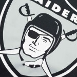 Nike Pánská mikina Las Vegas Raiders NFL Rewind Logo Club Hoodie Velikost: S