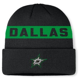 Fanatics Pánská zimní čepice Dallas Stars NHL Authentic Pro A/Cap Cuffed Beanie
