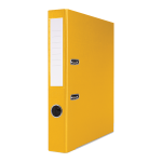 Pákový pořadač OFFICE PRODUCTS Basic, A4/50 mm, PP, kovová lišta, žlutý
