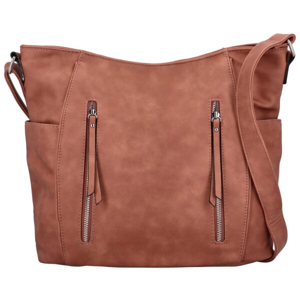 Trendy dámská crossbody Vildisa, růžová