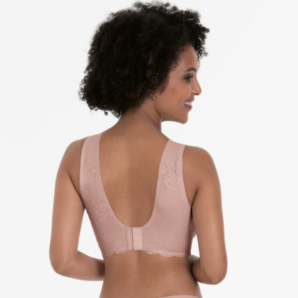 Essential Lace braletka s pěnovou výztuží 5400 rosewood - Anita Classix 596 rosewood L