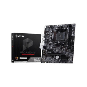 MSI MB Sc AM4 PRO A520M-S, AMD A520, 2xDDR4, 1xHDMI, mATX EDF_2648825