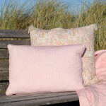 Chic Antique Povlak na polštář Aix Rose/White Stripes 35 × 50 cm, růžová barva, textil