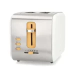 Nedis KABT510EWT bílá / Topinkovač / 900 W / 2 Sloty / 6 stupňů opečení / funkce rozmrazování (KABT510EWT)