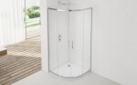 Sprchový kout čtvrtkruh 90x90 cm SAT TEX SATBKTEXS90 SATBKTEXS90