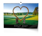 Nástěnný kalendář 2027 Baloušek Golf české resorty