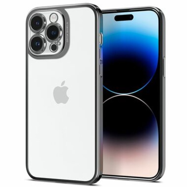 Pouzdro SPIGEN OPTIK CRYSTAL IPHONE 14 PRO MAX CHROME GREY