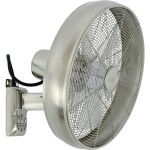 CasaFan CLASSIC ROYAL 180 BA Lack weiß/lichtgrau stropní ventilátor, 66 W, (Ø x v) 180 cm x 305 mm, hnědá (matná), 51802