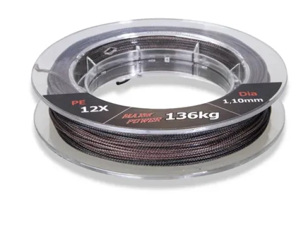 Uni Cat Šňůrka Camou X-12 Leader 25m 12X 0,7mm 74kg (1600071)