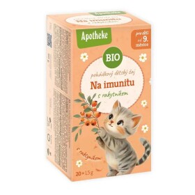 POHÁDKOVÝ ČAJ Na imunitu s jahodníkem 20x2g (Apotheke)