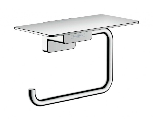 HANSGROHE - AddStoris Držák toaletního papíru s poličkou, chrom 41772000