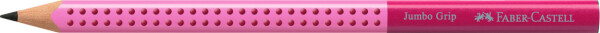 Faber-Castell Faber-Castell, Jumbo Grip, grafitová tužka B, kusová, 1 ks Barva: Růžová