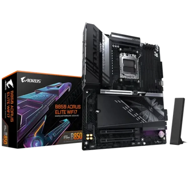 GIGABYTE B850 AORUS ELITE WIFI7 / B850 / 4x DDR5 / 1x 2.5GLAN / Wi-Fi 7 / ATX (B850 A ELITE WF7)