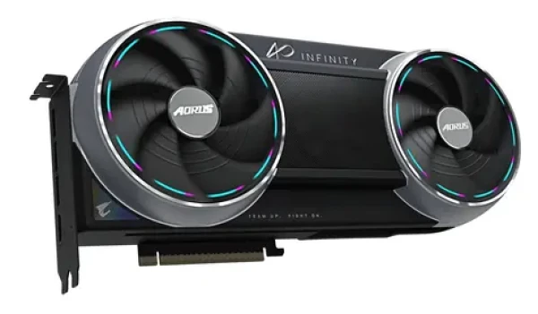 GIGABYTE AORUS GeForce RTX 5090 INFINITY 32GB / Grafická karta / 2730MHz / 32GB GDDR7 / 512-bit / 1x HDMI + 3x DP (GV-N5090AORUS IF-32GD)