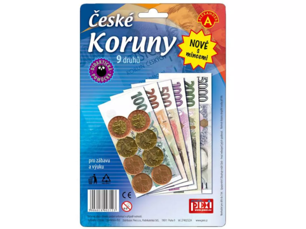 Wiky Peníze - České koruny
