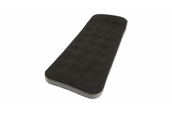 Outwell Classic Single PillowPump černo-šedá / Nafukovací matrace s nožní pumpou / 185x72x30cm / Nosnost: 150kg (400049-O)