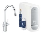 GROHE - Blue Home Dřezová baterie Connected, s chladícím zařízením a filtrací, chrom 31541000