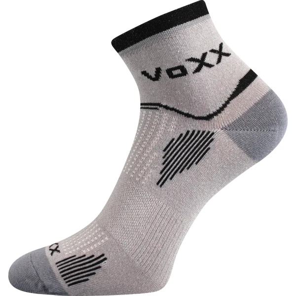 VOXX Ponožky sportovní slabé SIRIUS světle šedé (3 páry) 39-42 114985