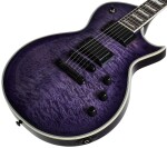 ESP LTD EC-1000 QM See Thru Purple Sunburst