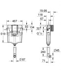 GROHE - Splachovací nádržka GD 2 38661000