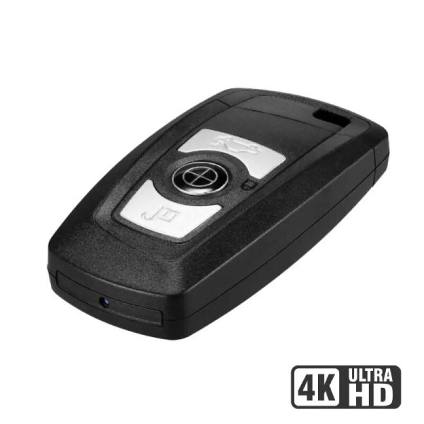 Špionážní 4K WiFi kamera ukrytá v klíčku od auta - K800