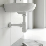 REA - Bidetový sifon HC2 - bílý, nízký MCA-000006