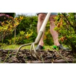 Motyka na kypření, trojzubá, 3 zuby WOOD, STALCO GARDEN