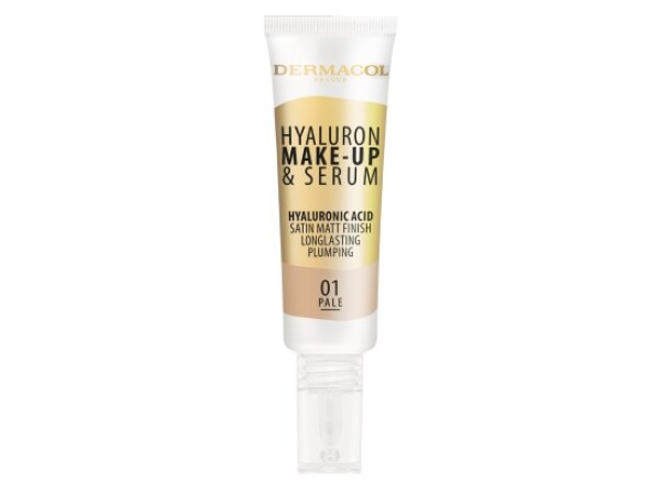 Dermacol Hyaluron make-up and serum č.1 Pale